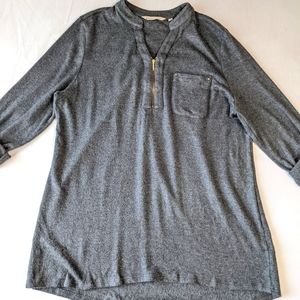Soft surroundings V Neck Sweater Tunic